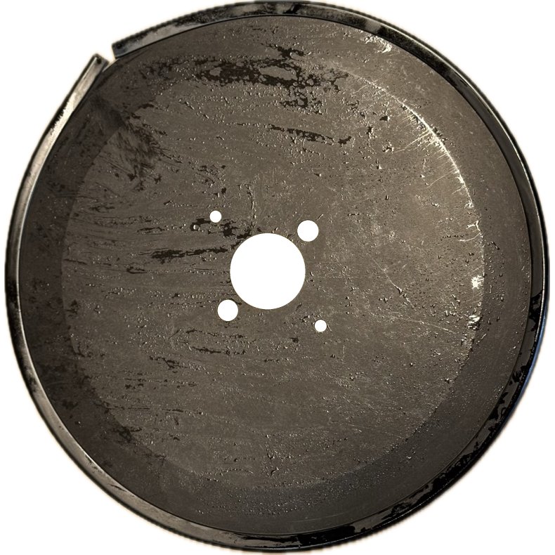 230x32x2 mm Skrehjul med M2 Teflon Coating